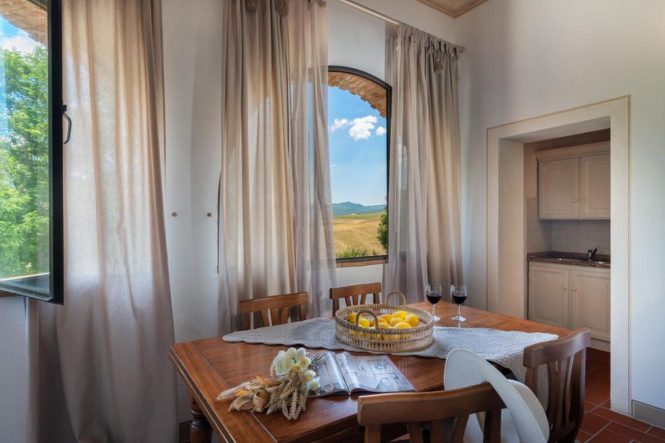 La Mandriola Villa Lajatico Kültér fotó