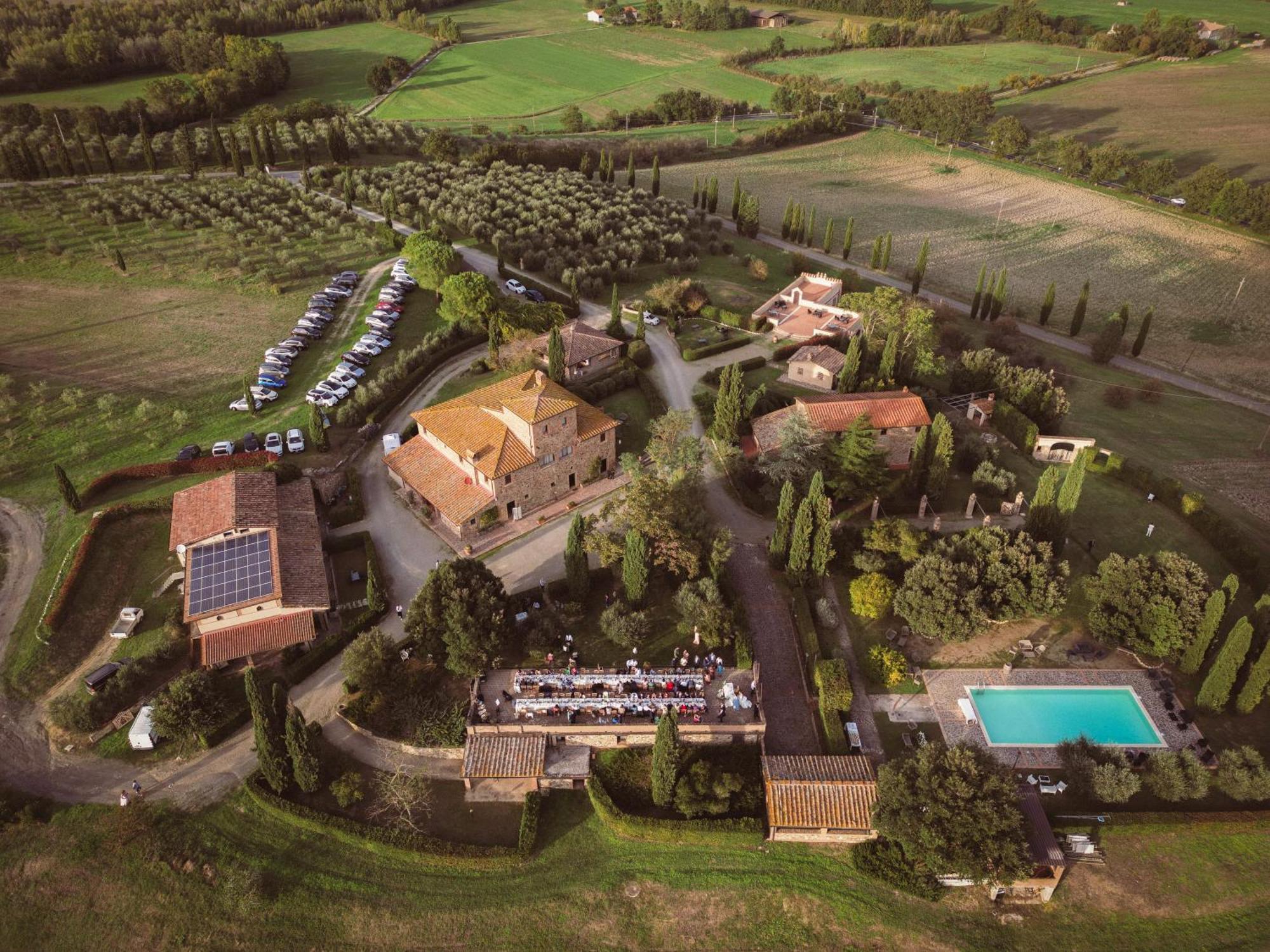 La Mandriola Villa Lajatico Kültér fotó