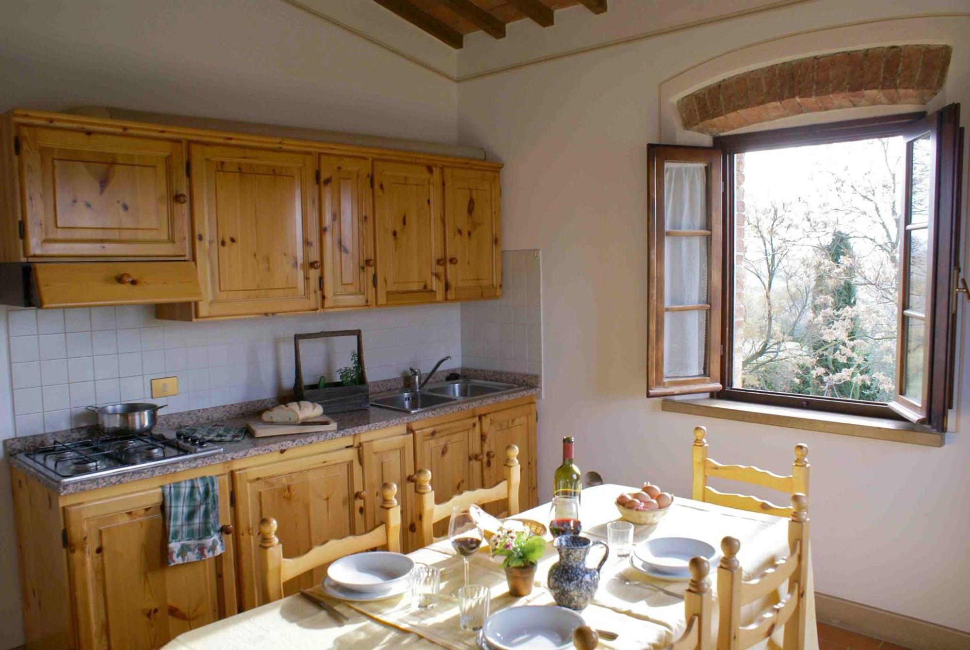 La Mandriola Villa Lajatico Szoba fotó