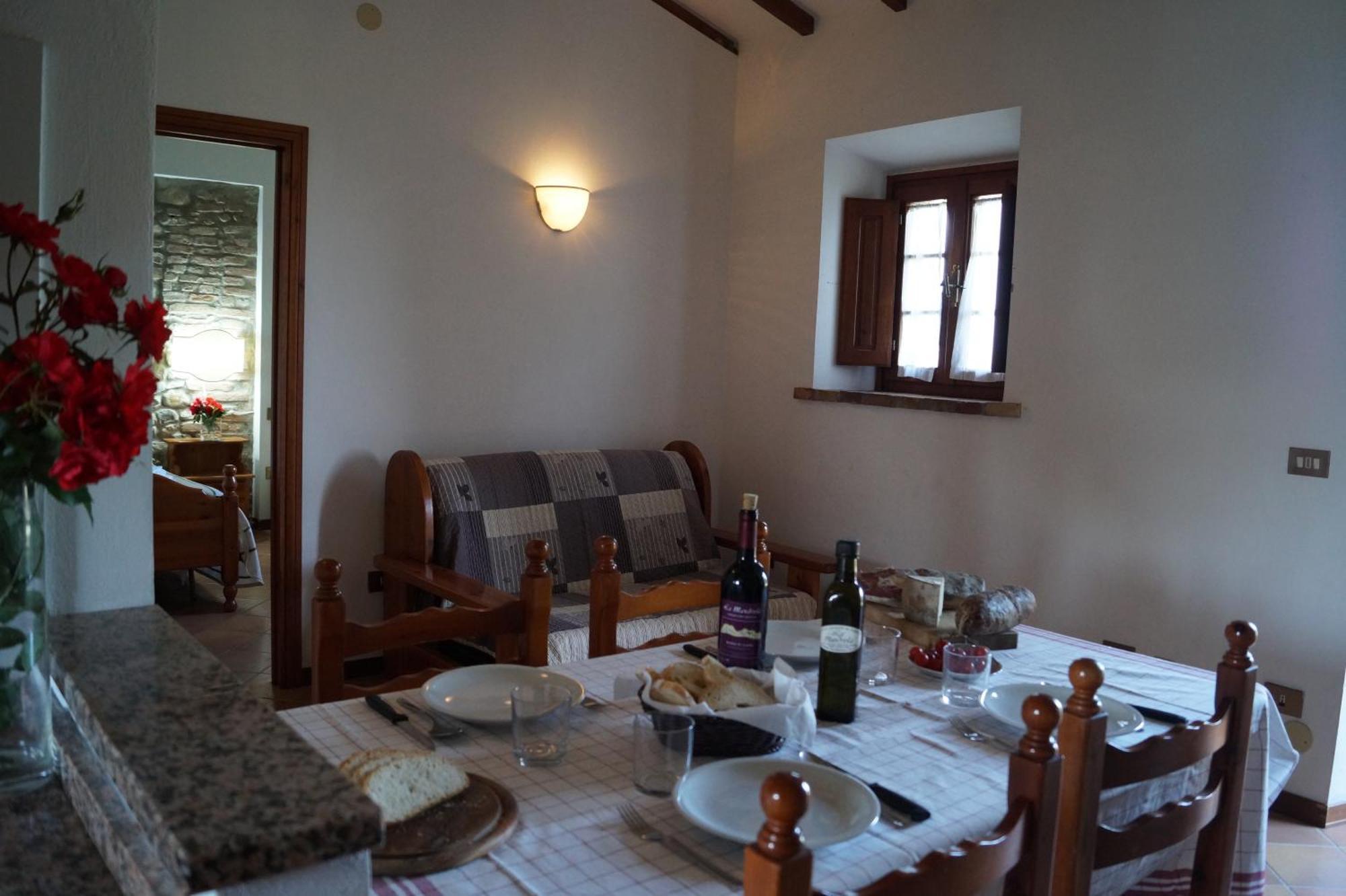 La Mandriola Villa Lajatico Szoba fotó